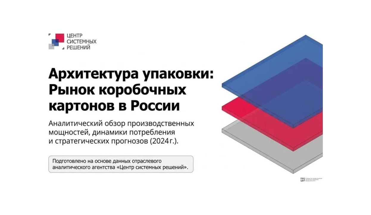 Обзор аналитического отчета ЦСР «Рынок коробочных картонов в России в 2024 году»