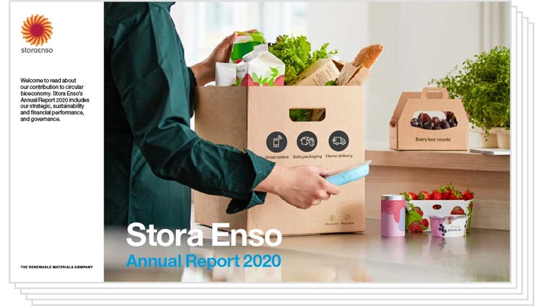 Stora Enso получила награду за отчет об устойчивом развитии
