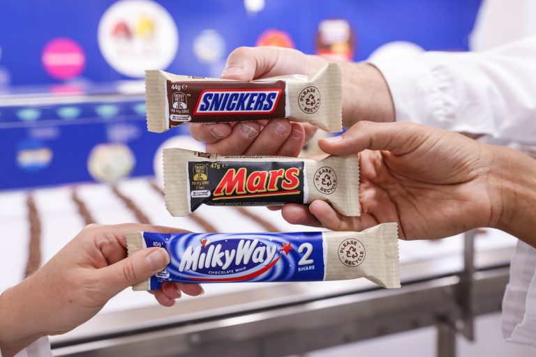 Продукция Mars Wrigley теперь будет выпускаться в бумажной упаковке 