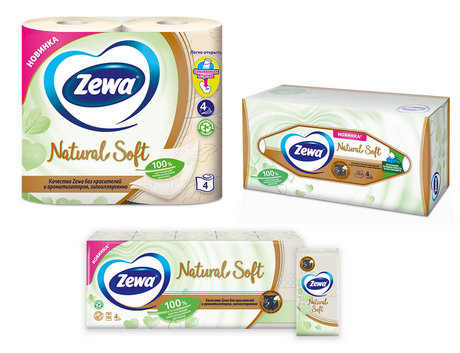 Essity выпустила линейку продукции Zewa из натуральных волокон