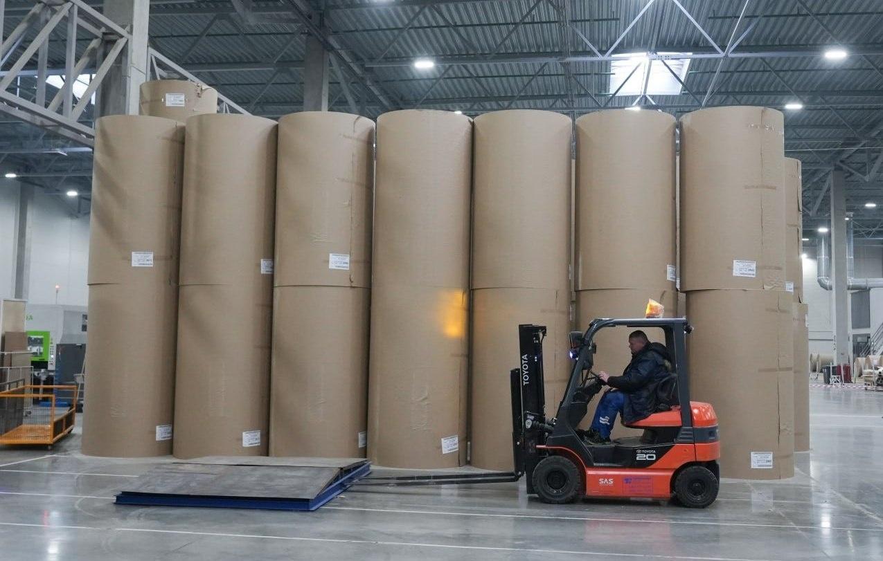 В Кашире начал работу завод «Л-Пак» по выпуску гофрокартона и упаковки