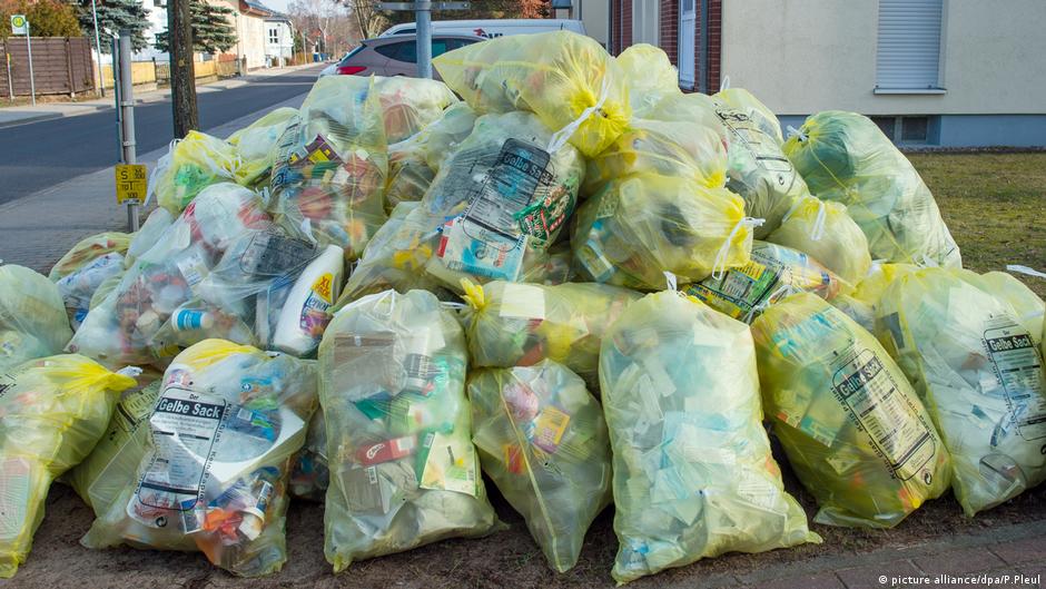 В Германии растет количество упаковочных отходов 