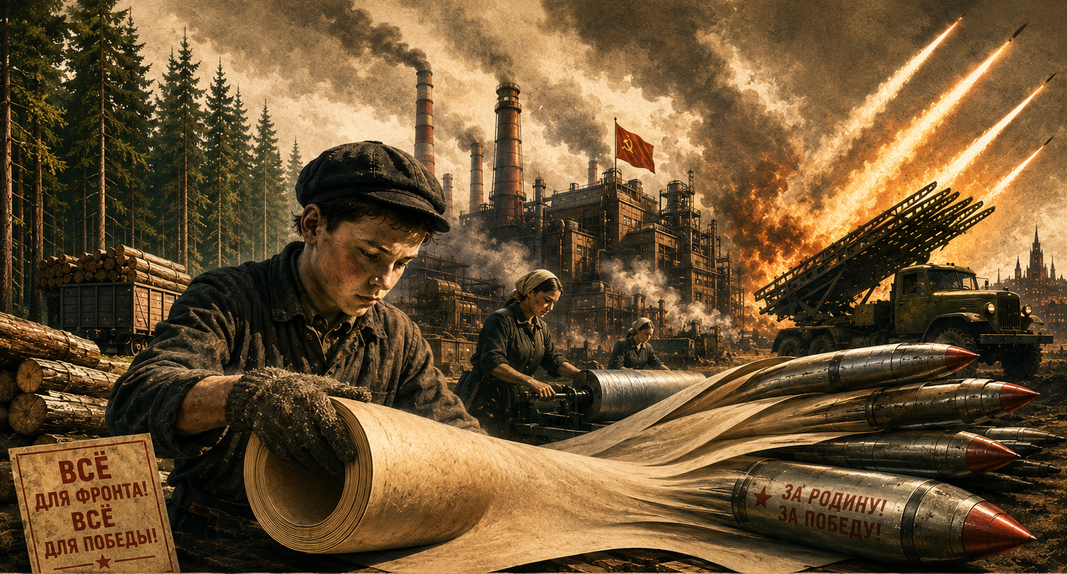 Без тыла нет Победы! Как «бумажный десант» ковал оружие для фронта