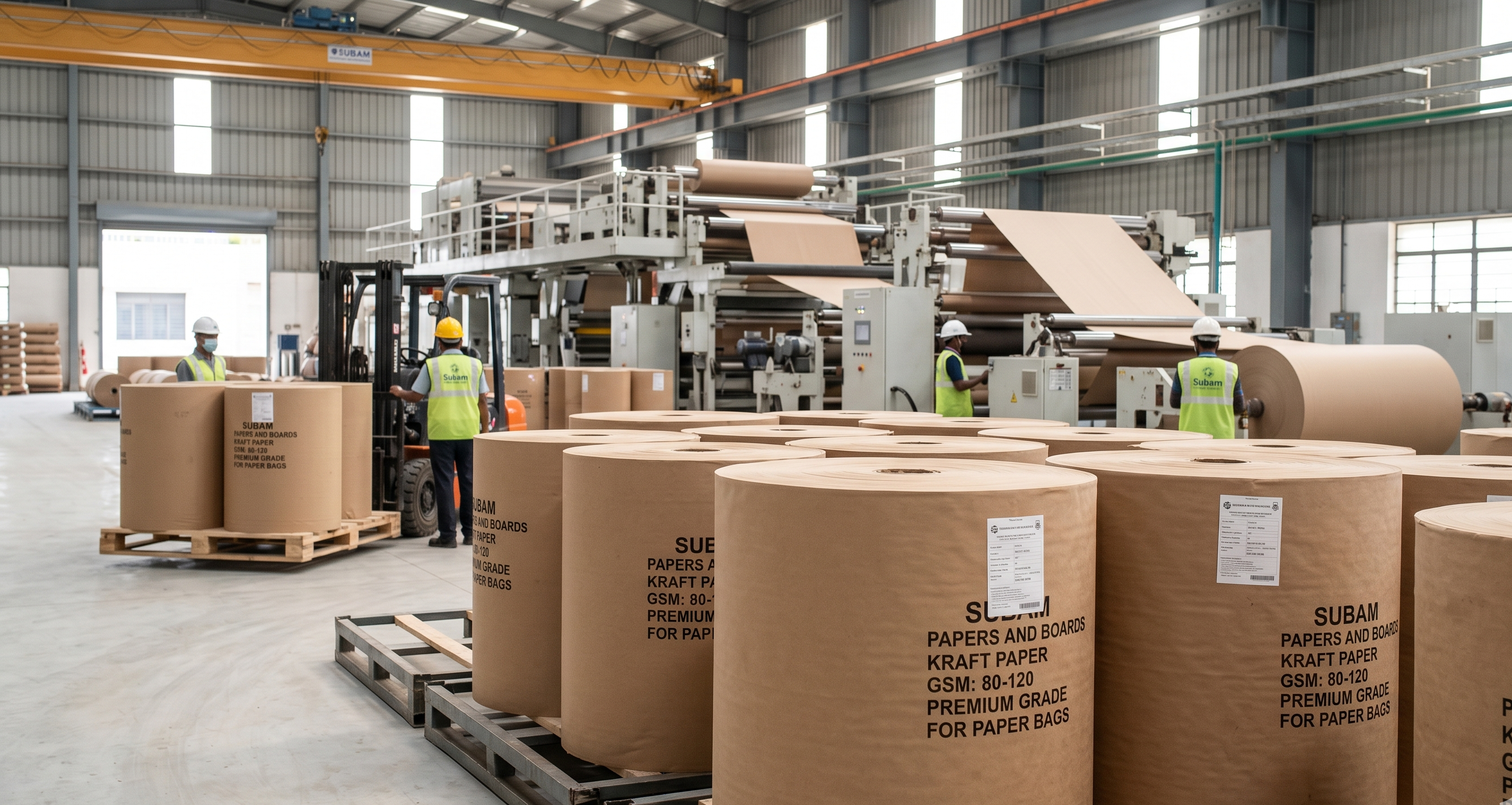 Subam Papers масштабирует производство крафт-бумаги в Индии