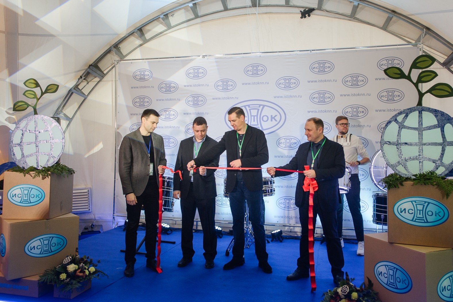 Открытие заготовительной площадки компании "Исток" в Нижнем Новгороде