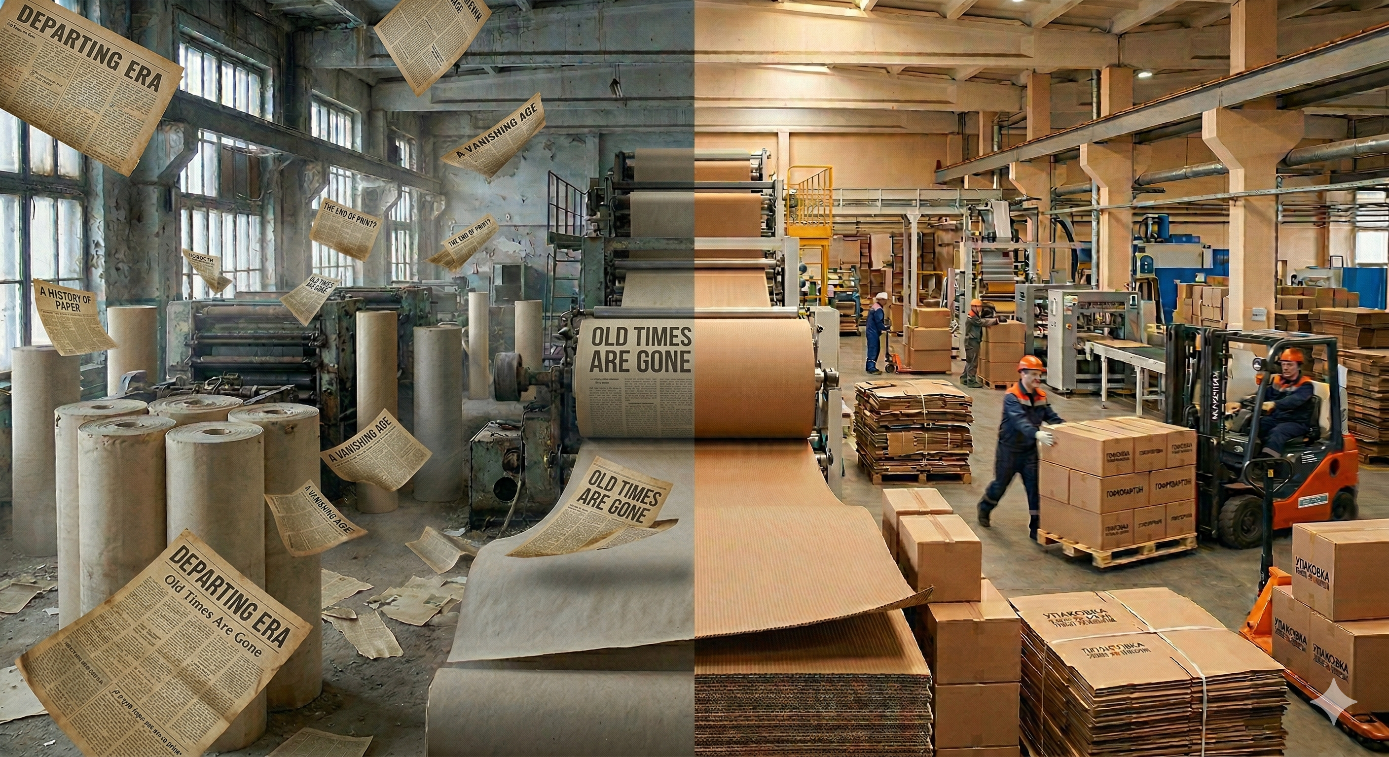 Бумажная фабрика в Лонгвью прекратит производство газетной бумаги