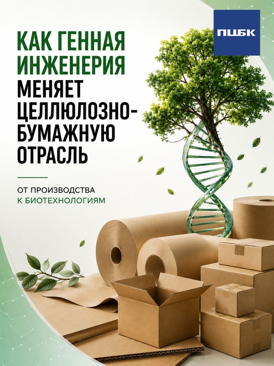 Как генная инженерия меняет целлюлозно-бумажную отрасль