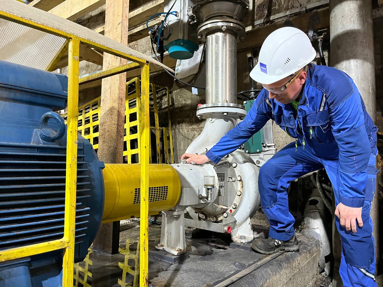 ПЦБК усиливает экологичность и эффективность производства с новым насосом  