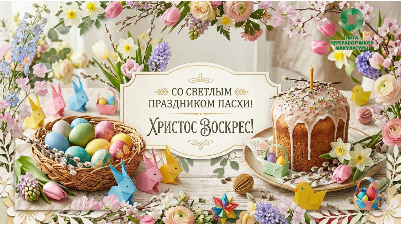 Со Светлым Праздником Воскресения Христова!