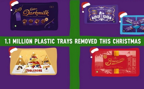 Mondelēz заменяет пластик на картон в рождественских подарках 