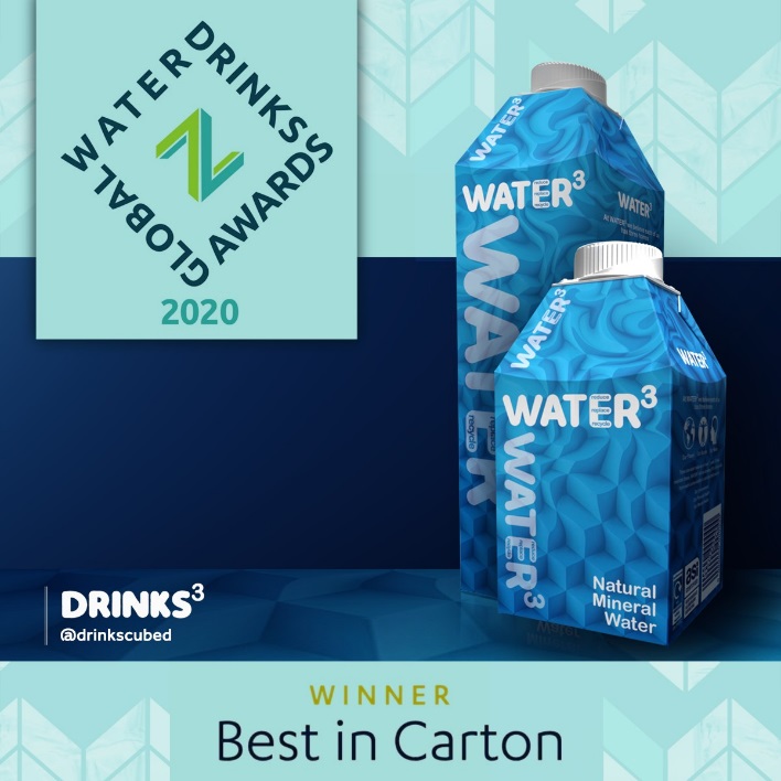 Упаковка SIG привела своих партнеров к победе в премии Global Water Drinks Awards