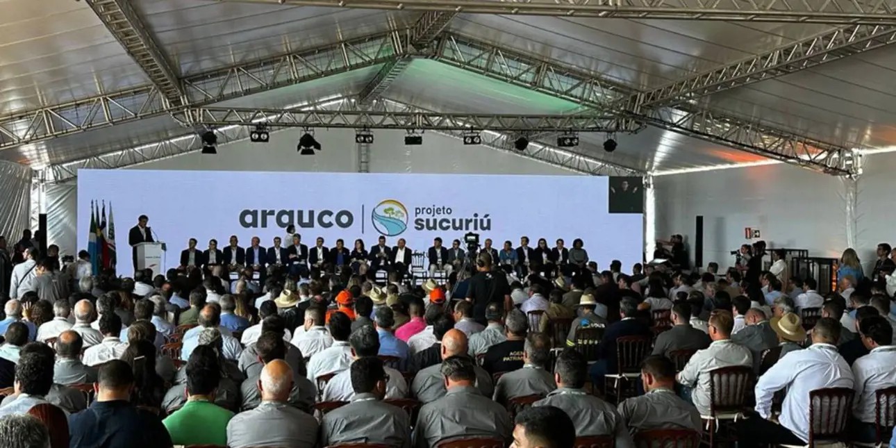 Arauco начала строительство крупнейшего целлюлозного завода в Бразилии