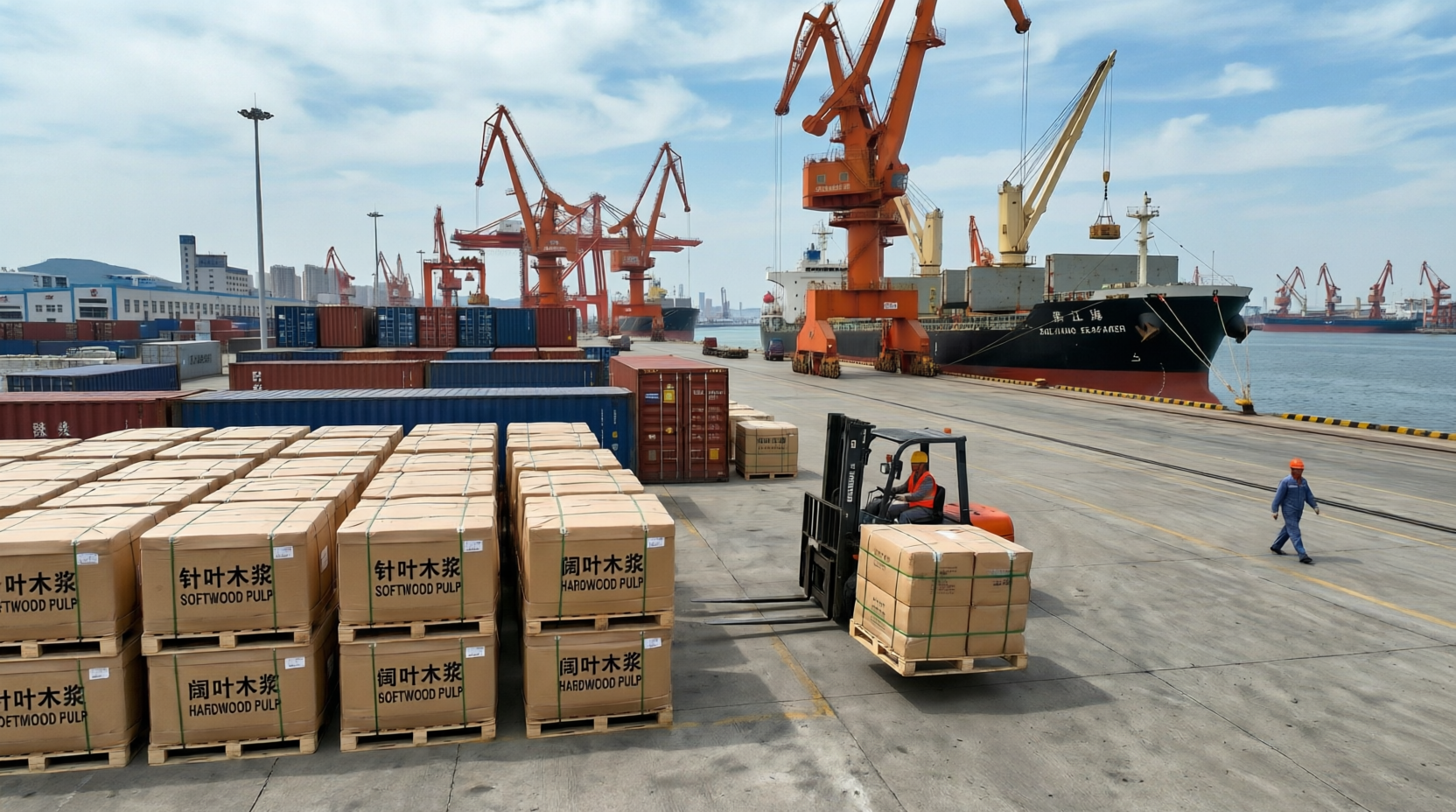 Цены на целлюлозу в Китае упали после роста — прогноз нестабилен