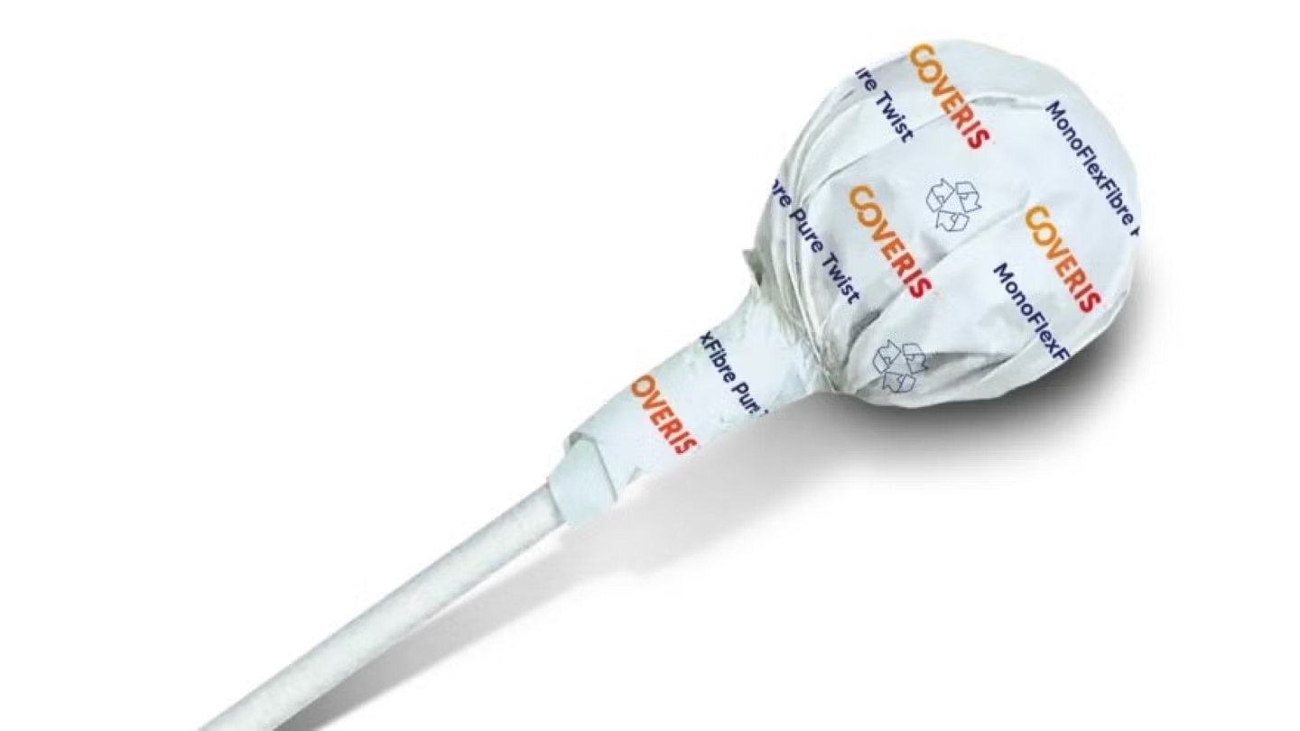 Coveris выпустила бумажную обертку MonoFlexFibre Pure Twist для конфет