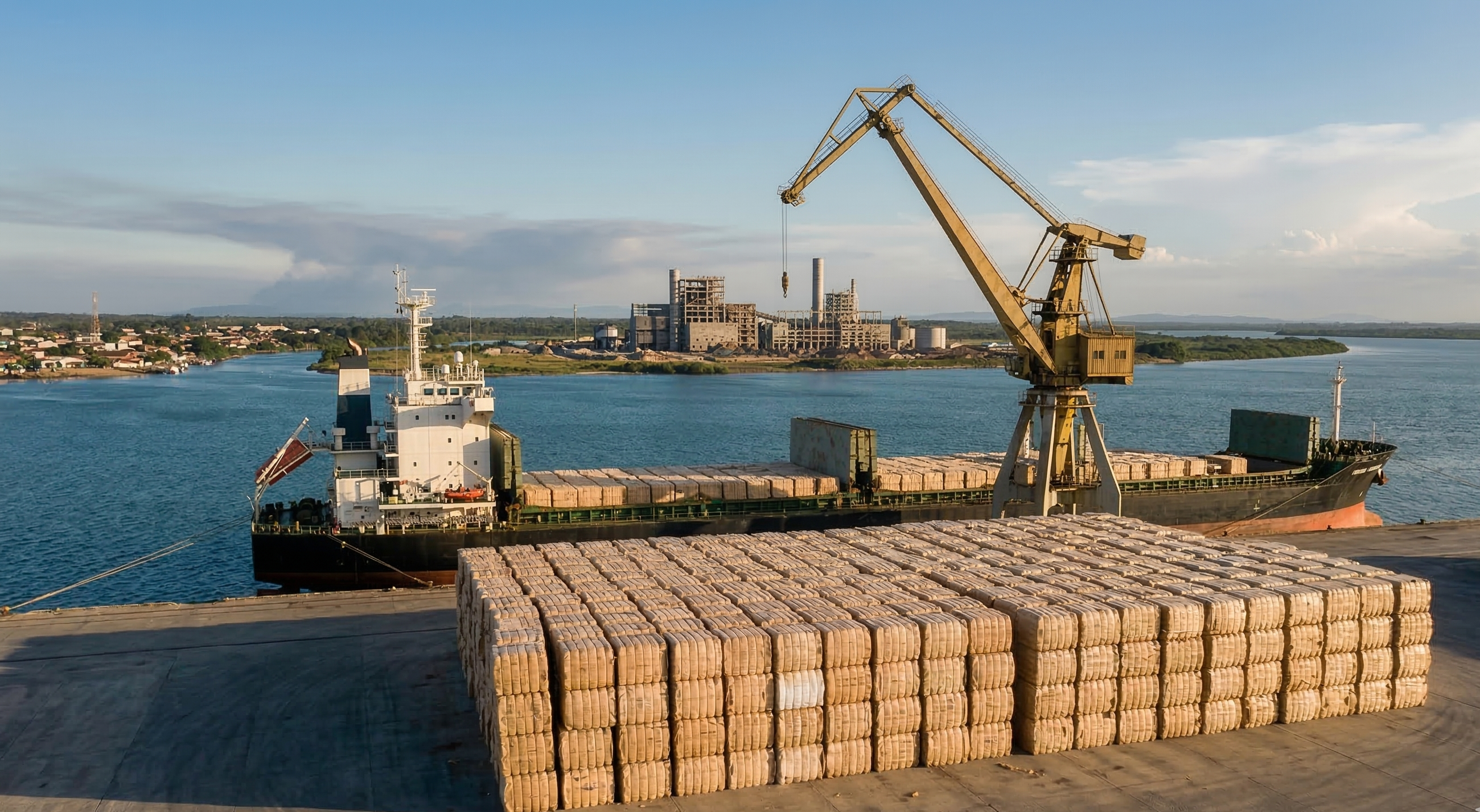Реализация проекта по производству целлюлозы в Бразилии приостановлена, что выгодно для других производителей первичного волокна