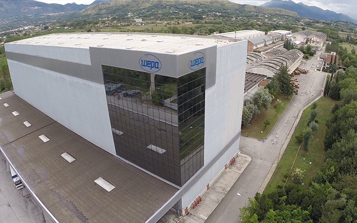 Runtech модернизировала БДМ на итальянских заводах WEPA Group